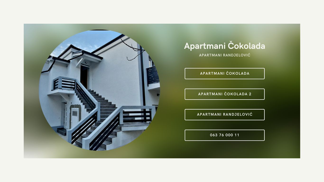 Apartmani Čokolada Sokobanja